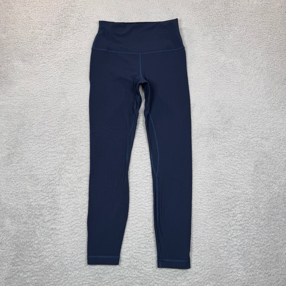 Lululemon Align High-Rise Pant 25 True Navy Nulu Yoga Leggings LW5CT3S Size 6